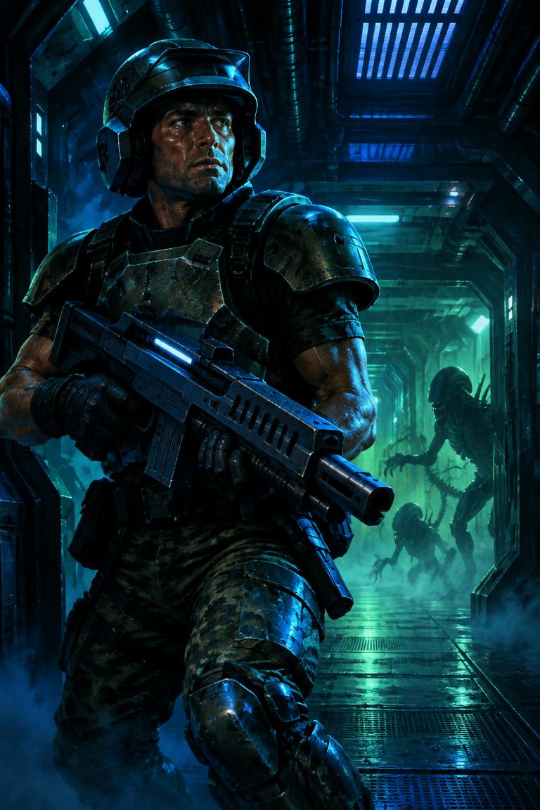 Aliens artwork